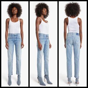 💕MOTHER SUPERIOR💕 Dazzler Yoke Front Ankle Jeans ~ Wild Calling 27 NWT